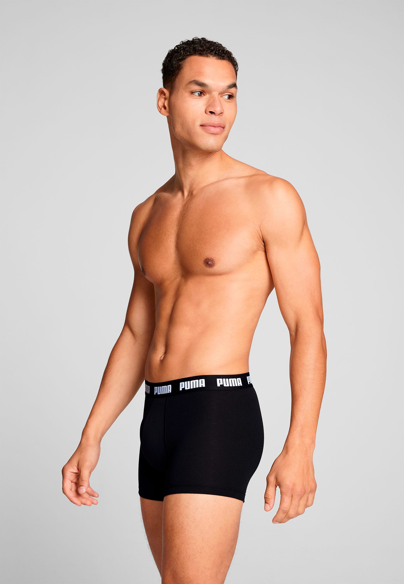 PUMA Boxershorts PUMA MEN EVERYDAY BOXERS 3P (3er Pack) mit Komfortbund
