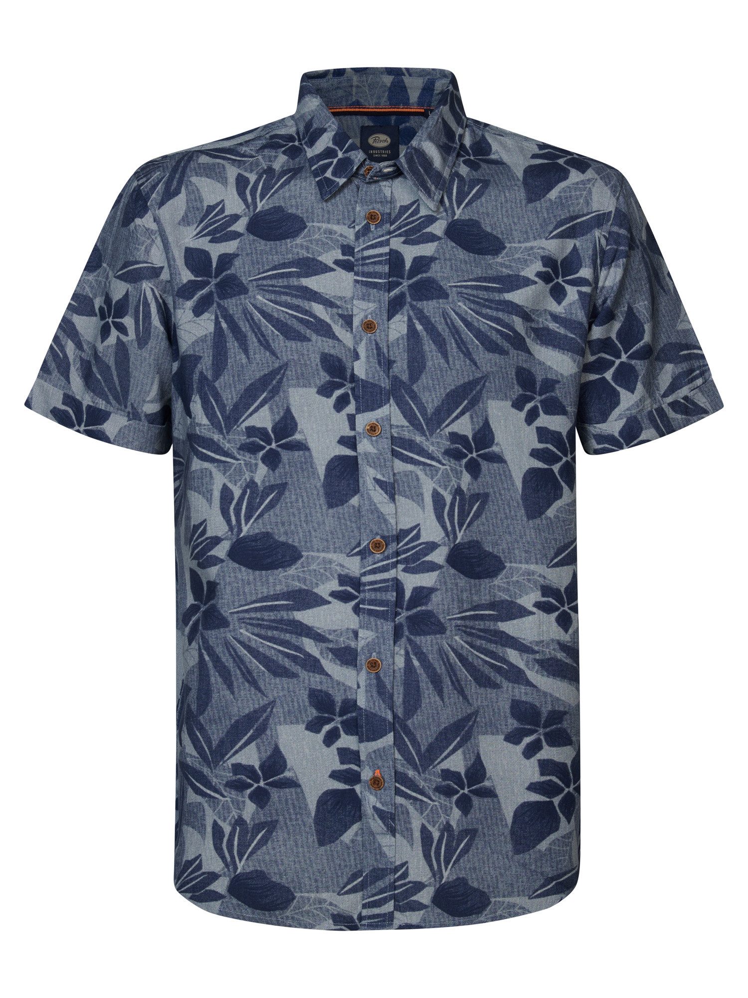 Petrol Industries T-Shirt Men Shirt Short Sleeve AOP