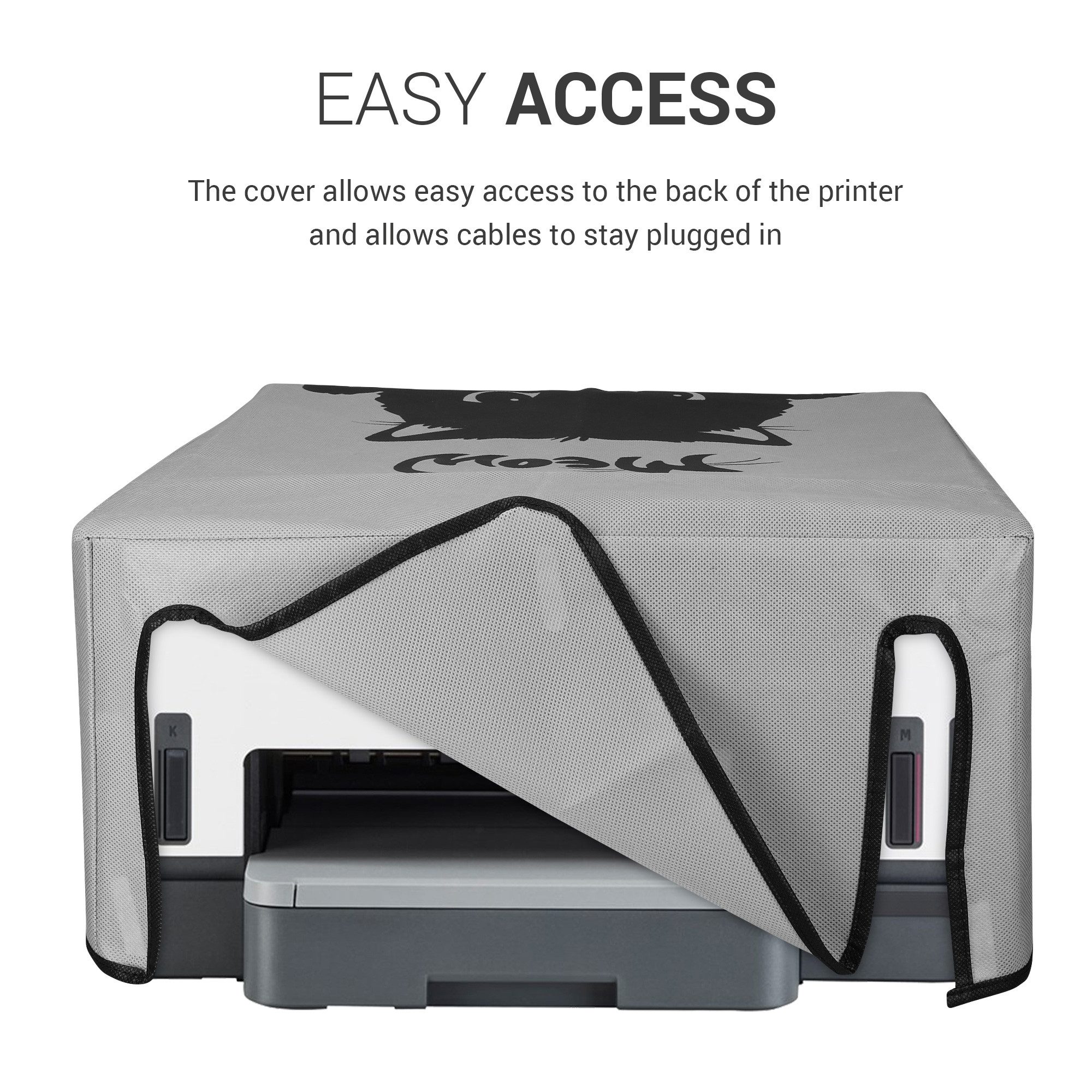 kwmobile Druckerstaubschutzhülle Hülle für HP Smart Tank 7005 / Smart Tank 5000, Kamera Tasche zum Umhängen
