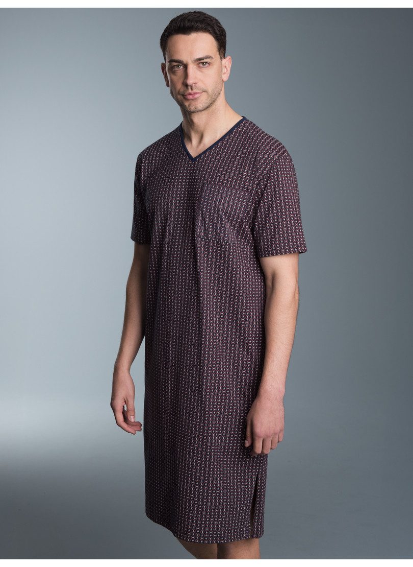 Trigema Pyjama TRIGEMA Nachthemd mit Allover-Vintage-Print günstig online kaufen