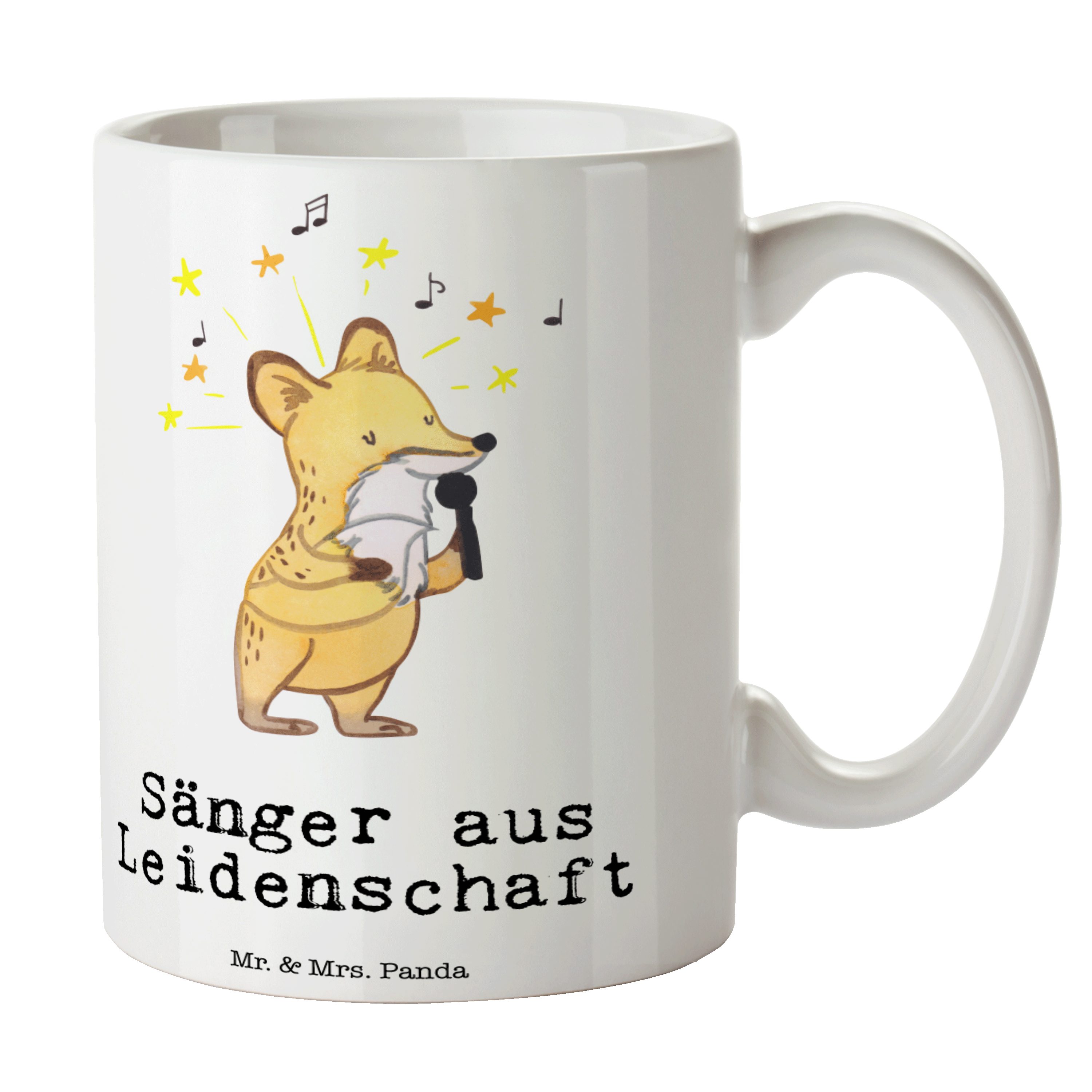 Mrs. Danke, aus Tasse Sprüche, Sänger Rent, Geschenk, Keramik Panda - Tasse & - Leidenschaft Weiß Mr.