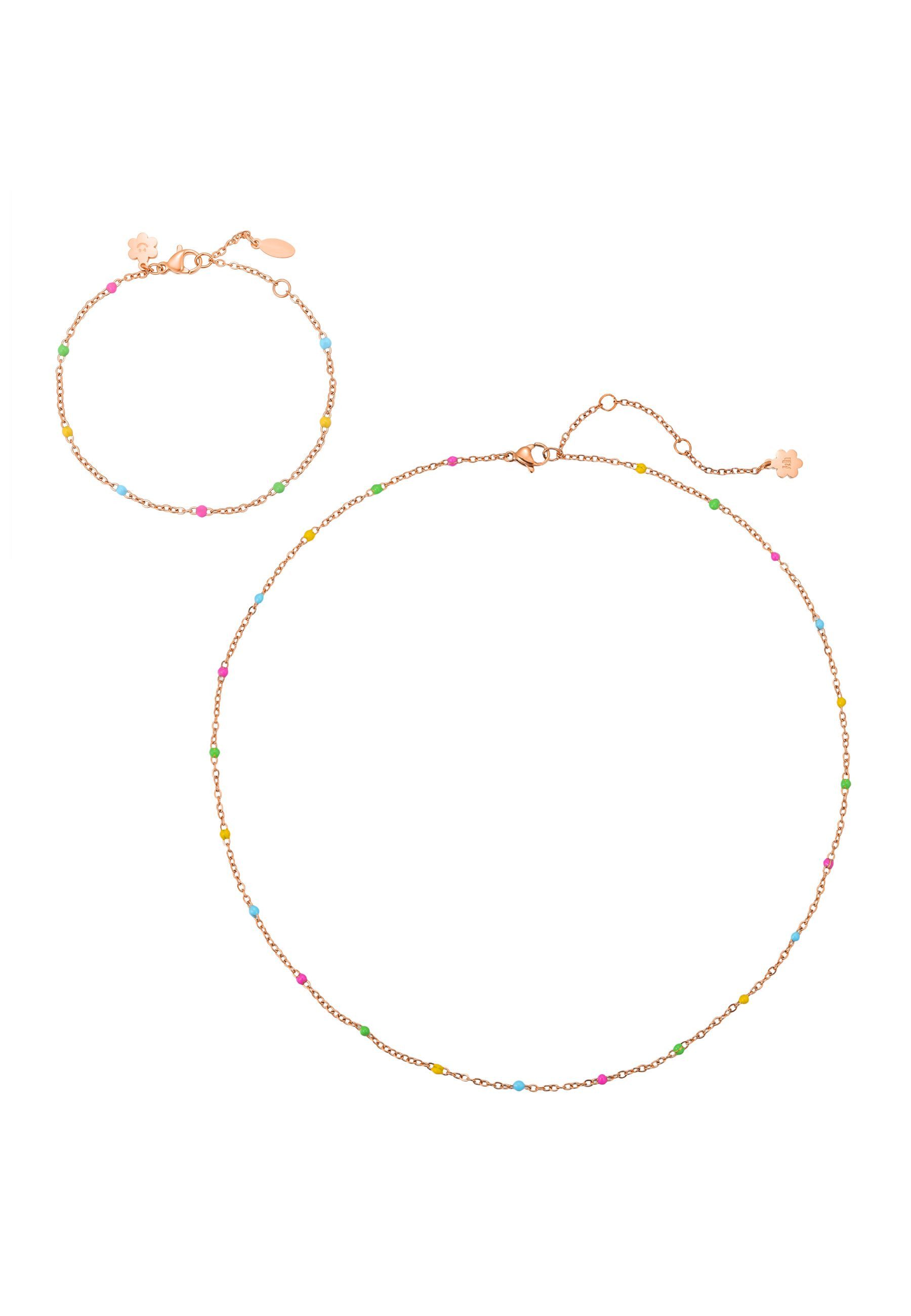 Schmuckset Sommerfarben Filigranes Schmuckset