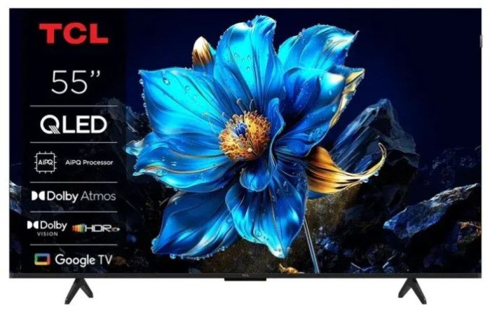 TCL 55P7K LED-Fernseher (140 cm/55 Zoll, 4K Ultra HD, Smart-TV, Smart-TV mit Apps)