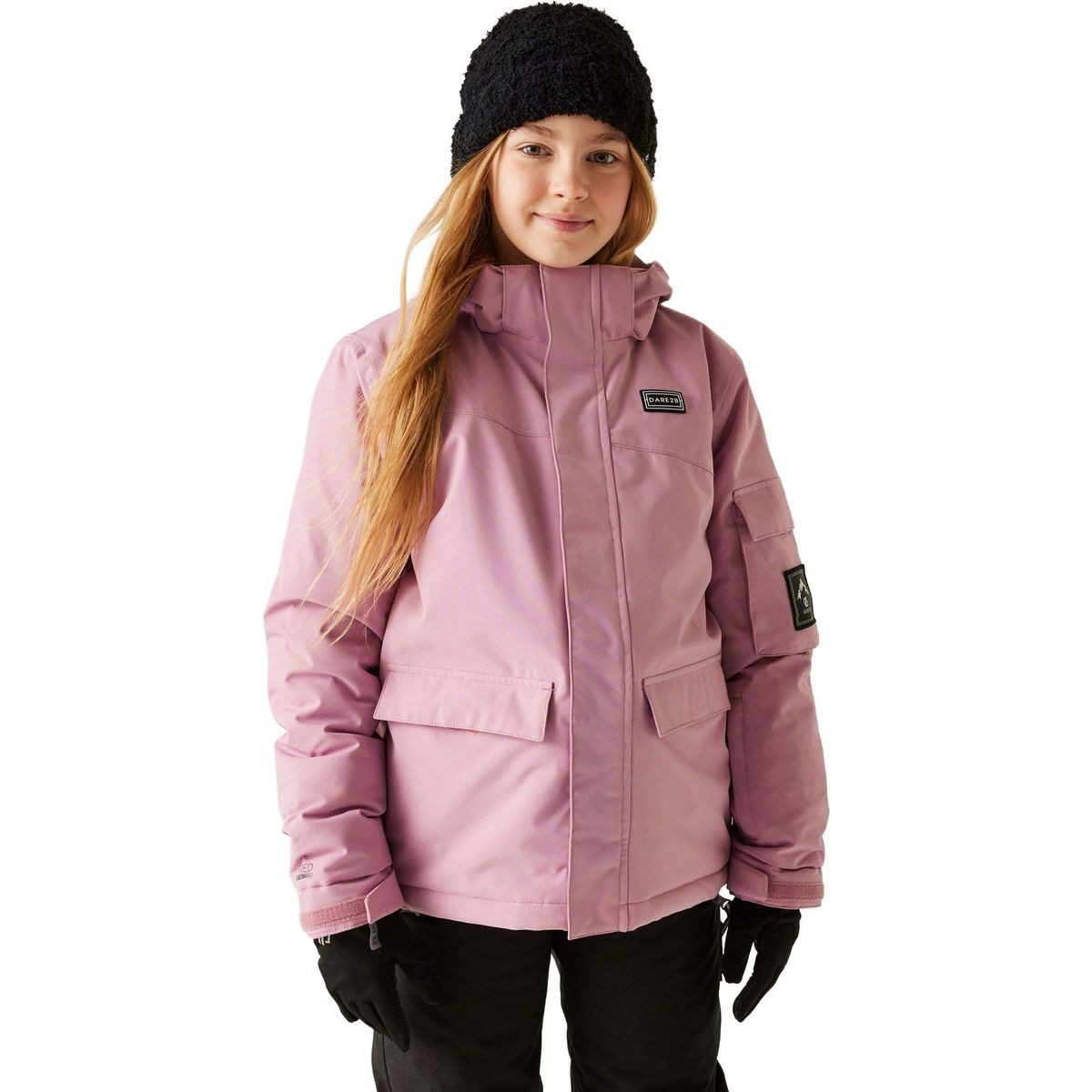 Dare2b Skijacke Shredder Jacket Kids Vielseitige, wasserdichte und atmungsaktive Skijacke für Kinder mit – Bild 2 von 5