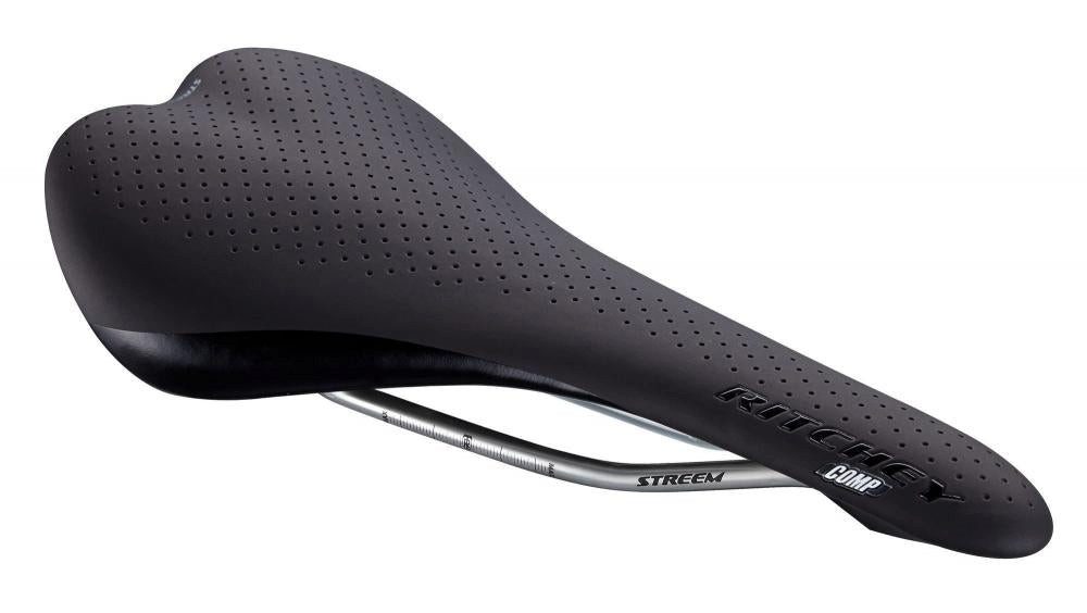 Ritchey Fahrradsattel Ritchey Comp Streem Sattel 278x132mm 7x7mm Streben Stahl schwarz