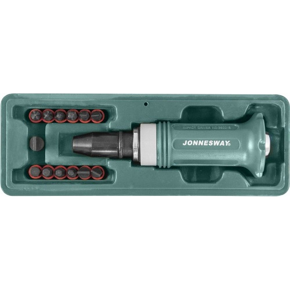 JONNESWAY Schraubendreher Jonnesway Schlag-Schraubendreher mit Schutzabdeckung
