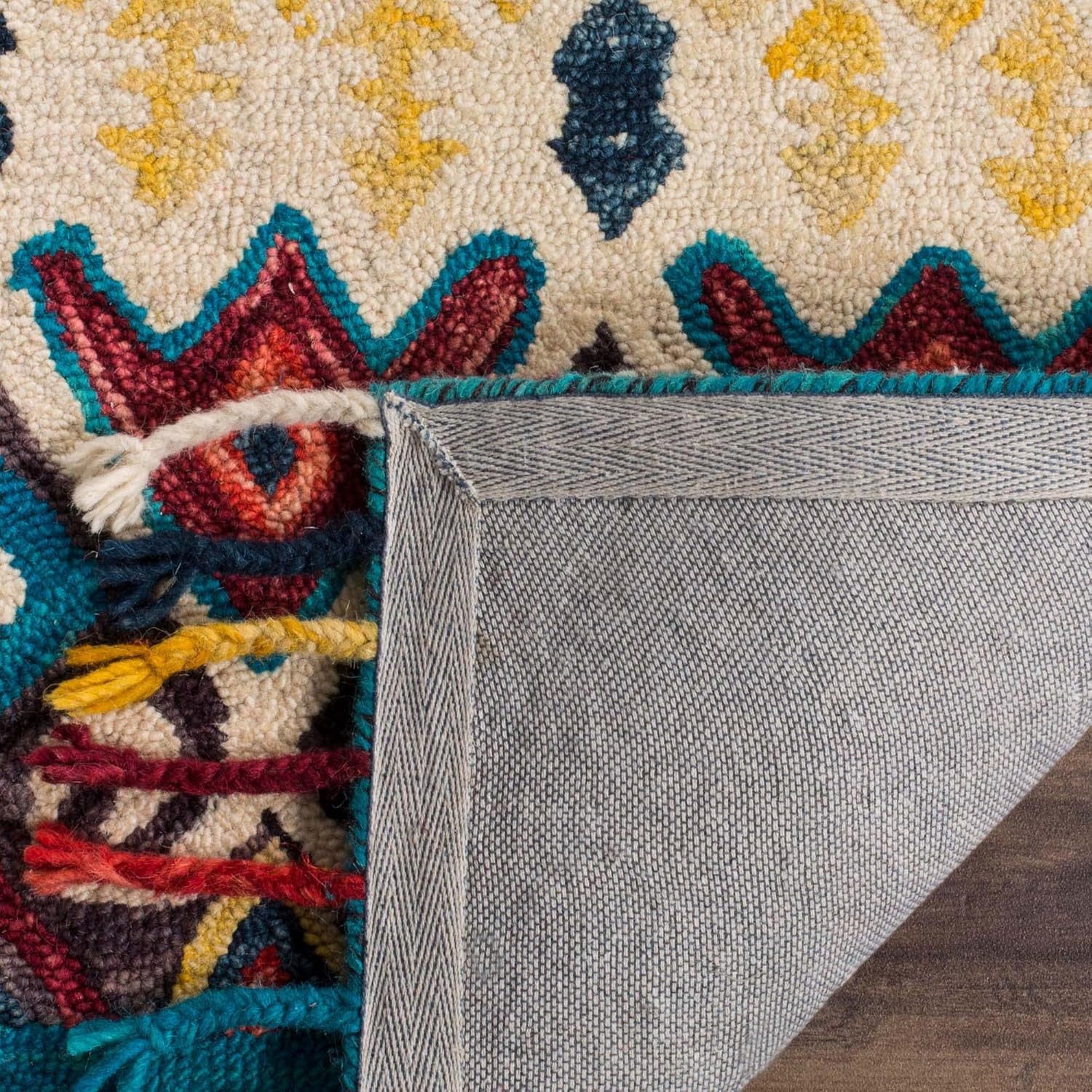 Ready Rugs Designteppich Fransen Loop-Teppichkollektion Multi