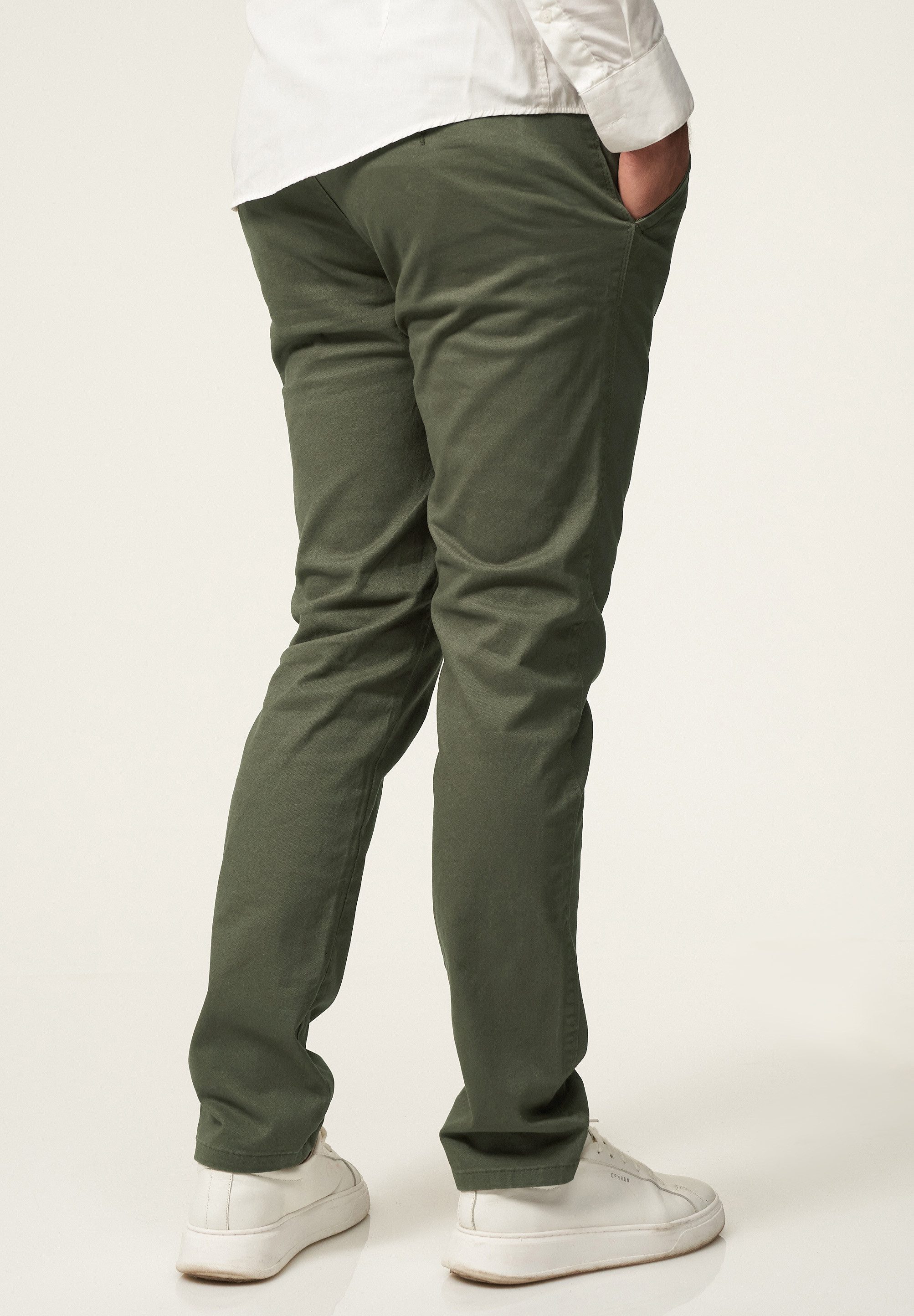 DAILY COTTON Chinohose DCPROVO Herren Chino Hose Elastische Jeans Stoffhose Slim-Fit Casual Business – Bild 5 von 5