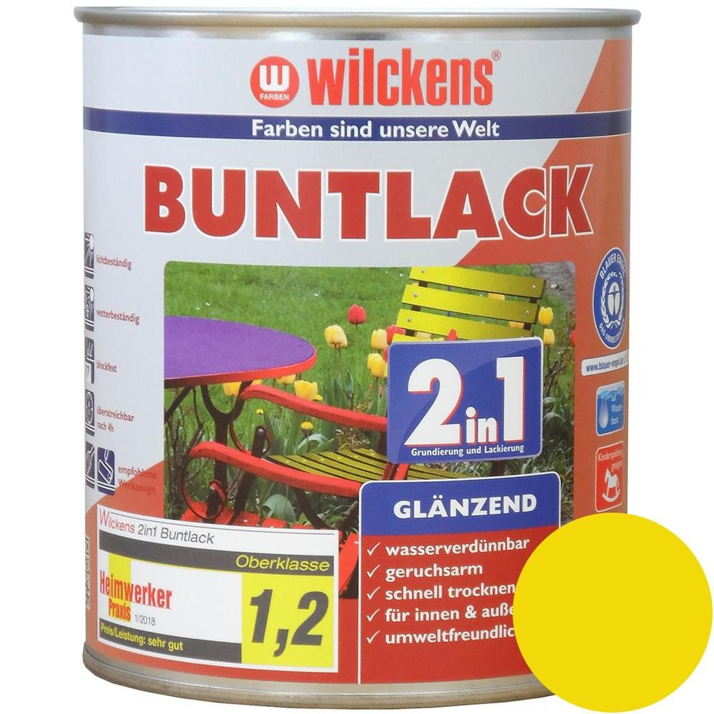 Wilckens Farben Kunstharzlack Buntlack 2in1 Lack