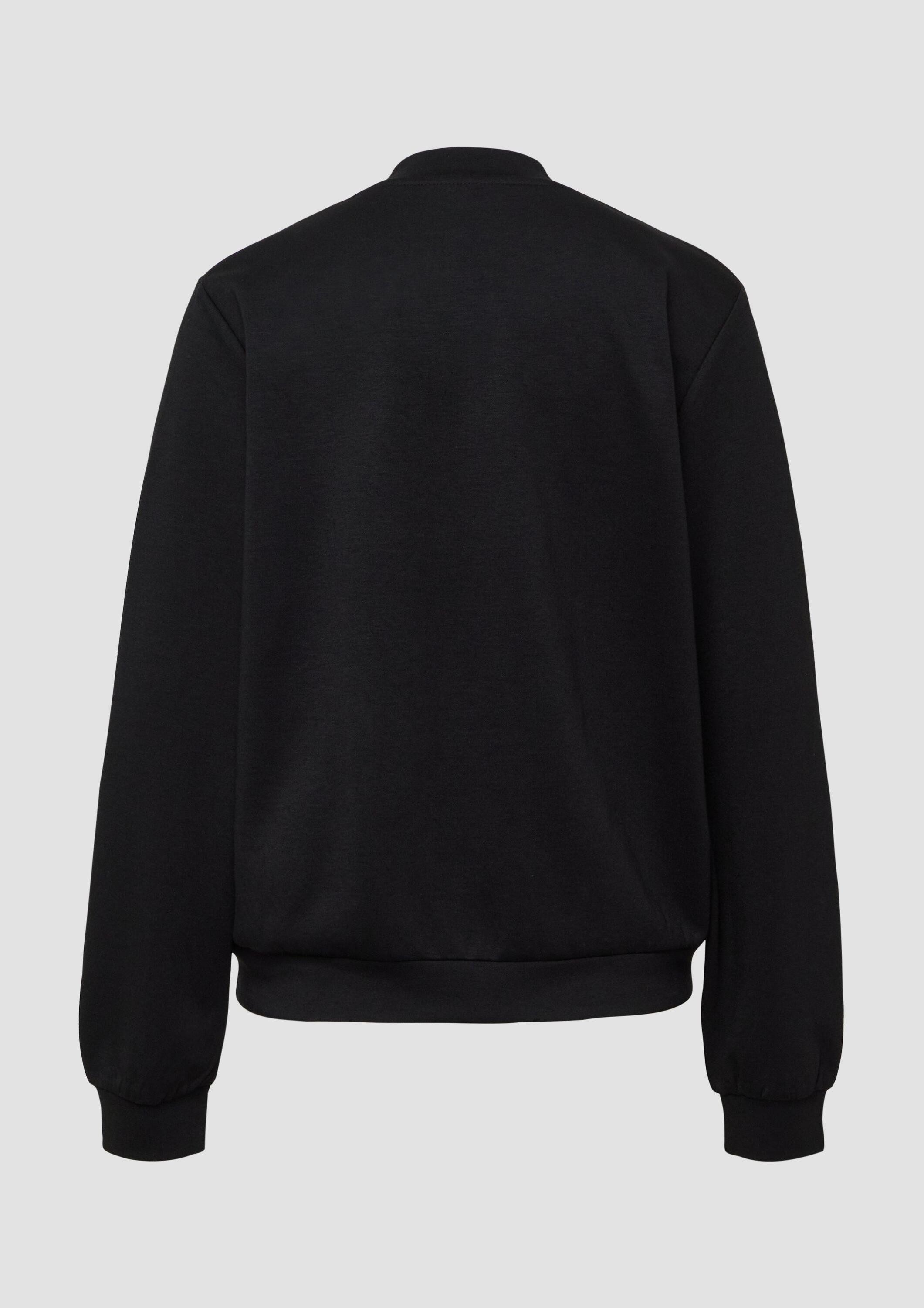 s.Oliver Sweatjacke Sweatshirt Jacke (1-tlg) günstig online kaufen