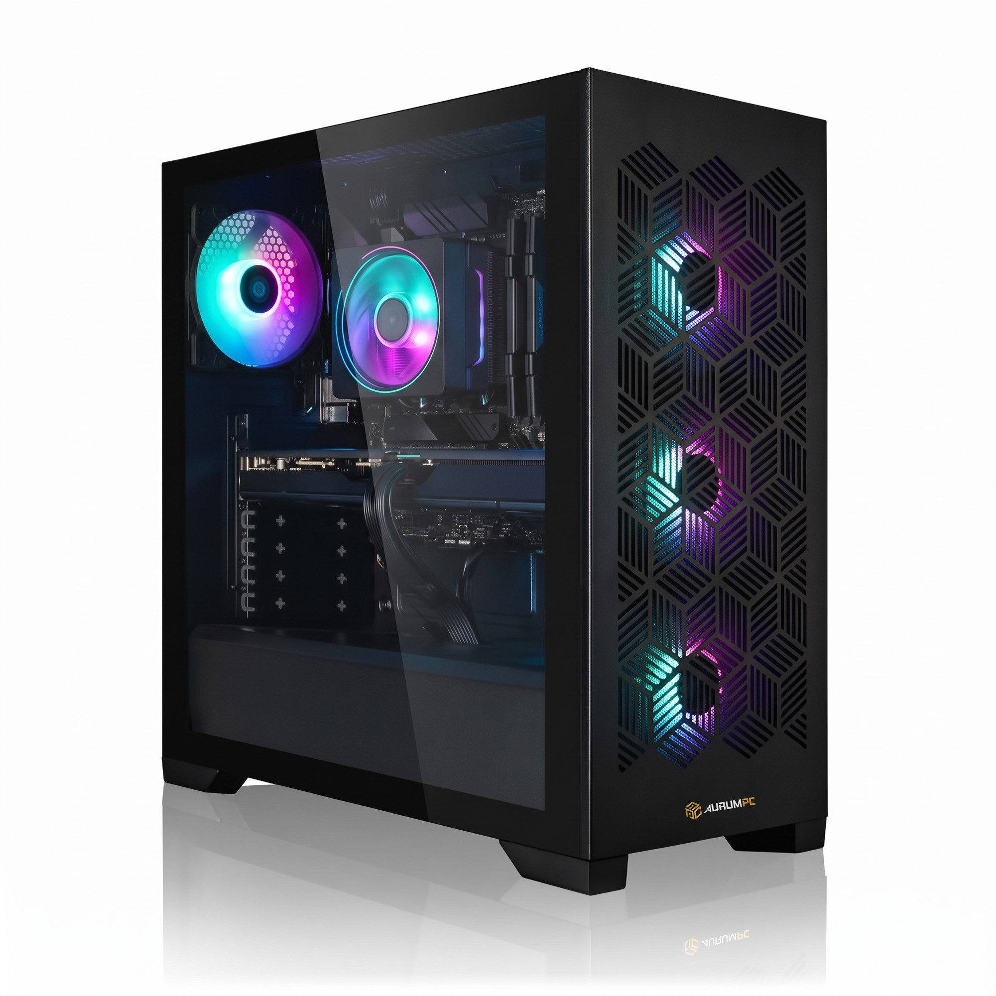 AurumPC R7 5700X mit RTX5060Ti 16GB und 32GB DDR4 RAM Gaming-PC (AMD Ryzen 7 5700X, GeForce RTX 5060Ti, 32 GB RAM, 1000 GB SSD, Luftkühlung, Windows 11, WLAN)