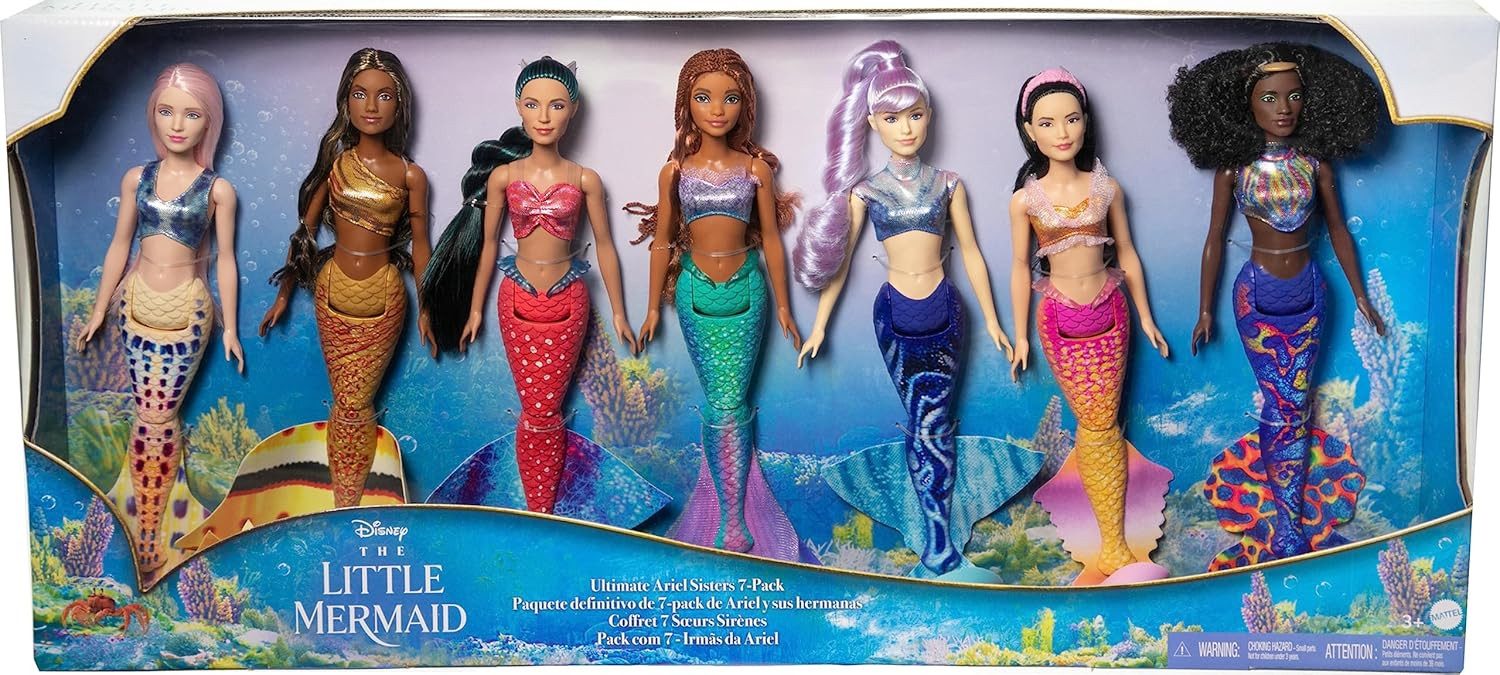 Mattel® Meerjungfrauenpuppe Mattel HLX18 - Disney günstig online kaufen