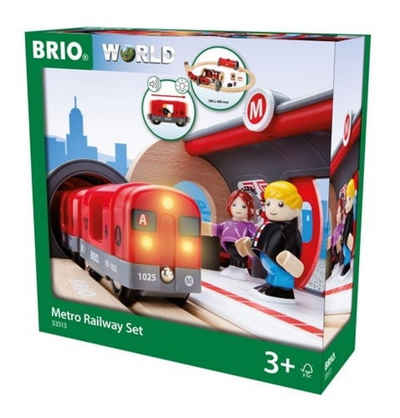 BRIO® Іграшкиeisenbahn-Set Brio World Eisenbahn Set Metro Bahn Set 20 Teile 33513