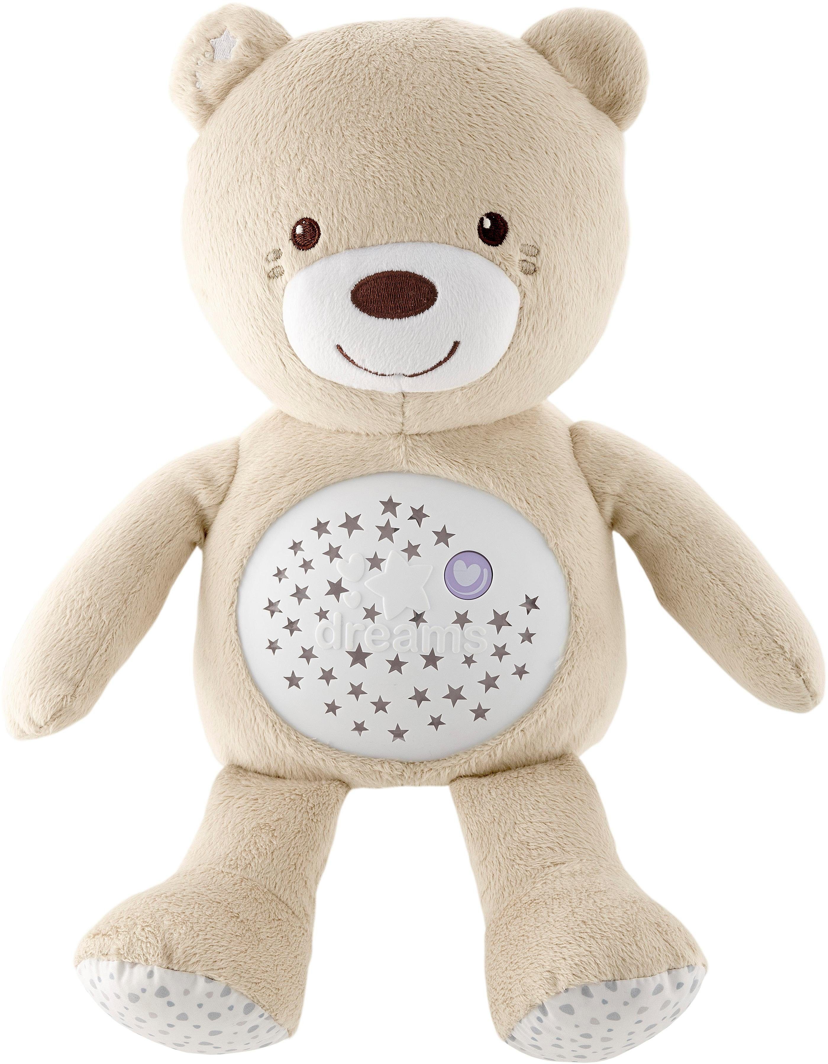 Chicco Kuscheltier First Dreams Baby Bear, Beige, mit Lichtprojektion und  Soundfunktion, Plüschbär mit Licht- und Soundfunktion »First Dreams Baby  Bear, Beige«
