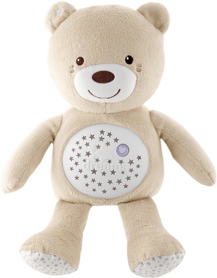 Chicco Kuscheltier First Dreams Baby Bear, Beige, mit Lichtprojektion und  Soundfunktion, Plüschbär mit Licht- und Soundfunktion »First Dreams Baby  Bear, Beige«