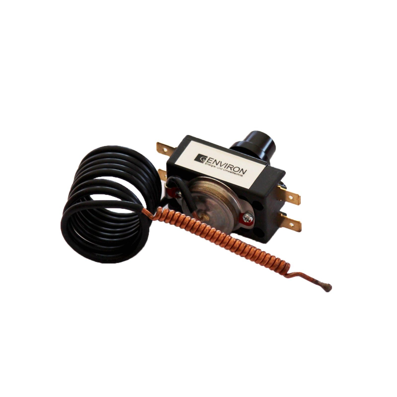 ganz24 Thermodetektor Sicherheitstemperaturbegrenzer 95°C STB 80cm Kapillar, Für Kessel und Holzvergaser