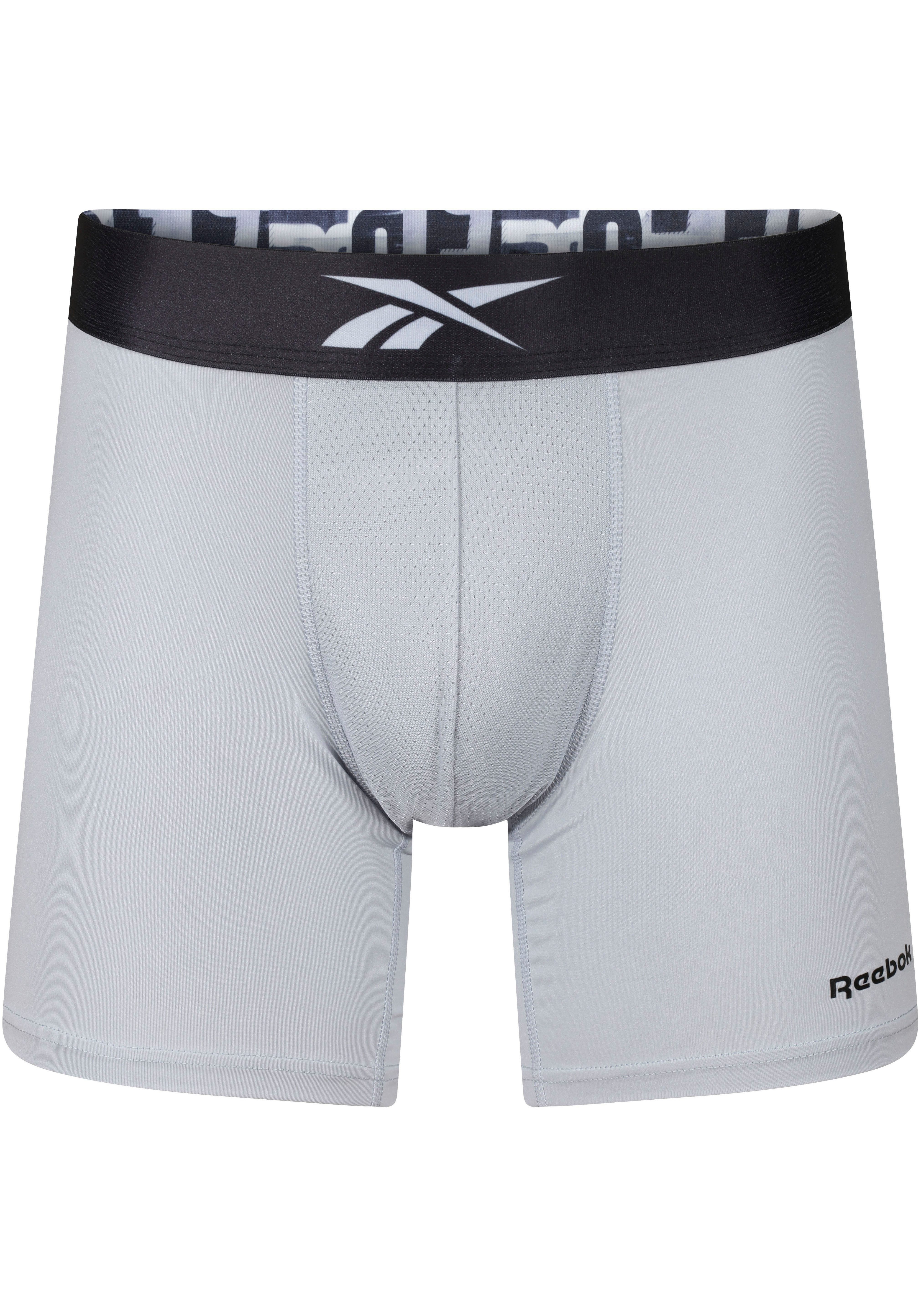 Reebok Boxer SHAND (3er Pack) basic, bequem, weich, mit Logo, breiter Bund, günstig online kaufen