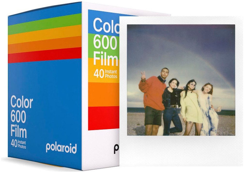 Polaroid Sofortbildfilm 600 Color Film 8x, 8 (Packung 40-St)