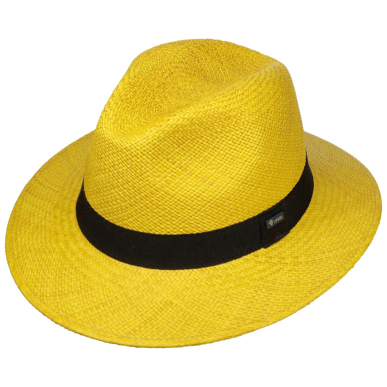 Lipodo Sonnenhut (1-St) Strohhut mit Ripsband, Made in Italy