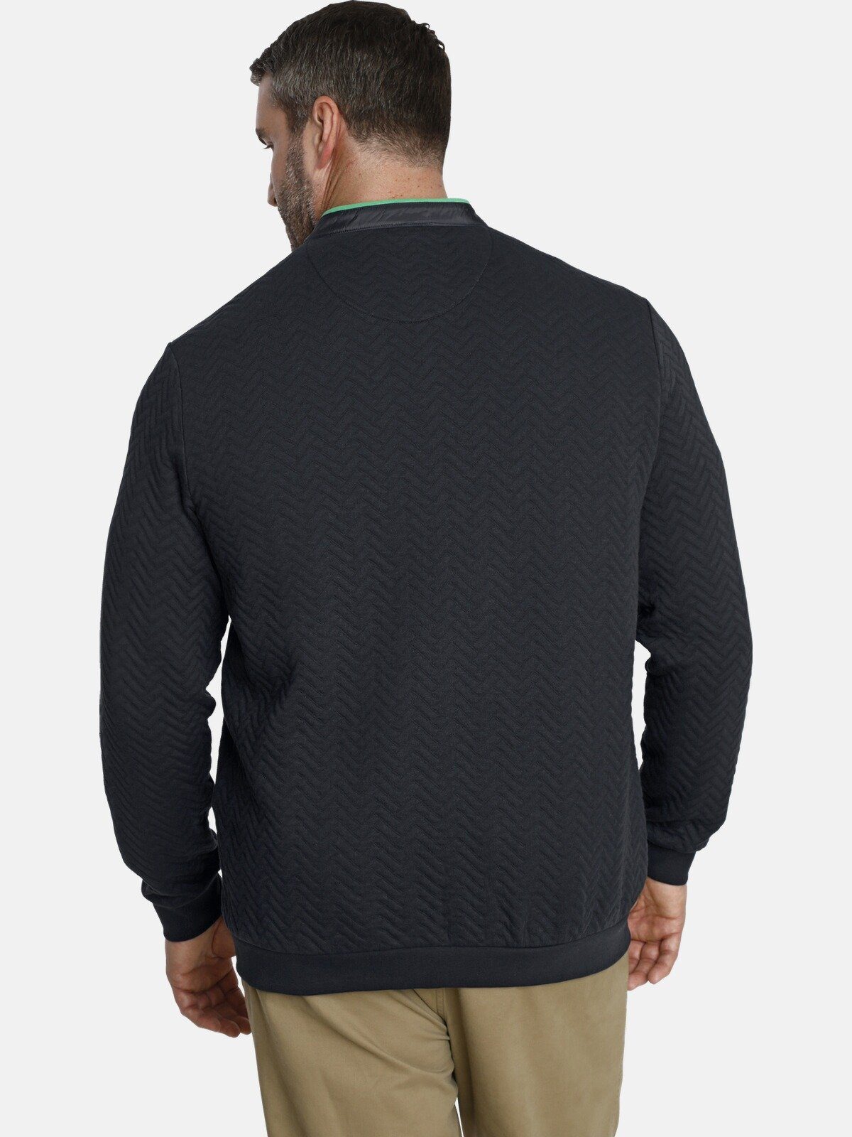 Charles Colby Sweatjacke ANNTHONY Stehkragen mit günstig online kaufen