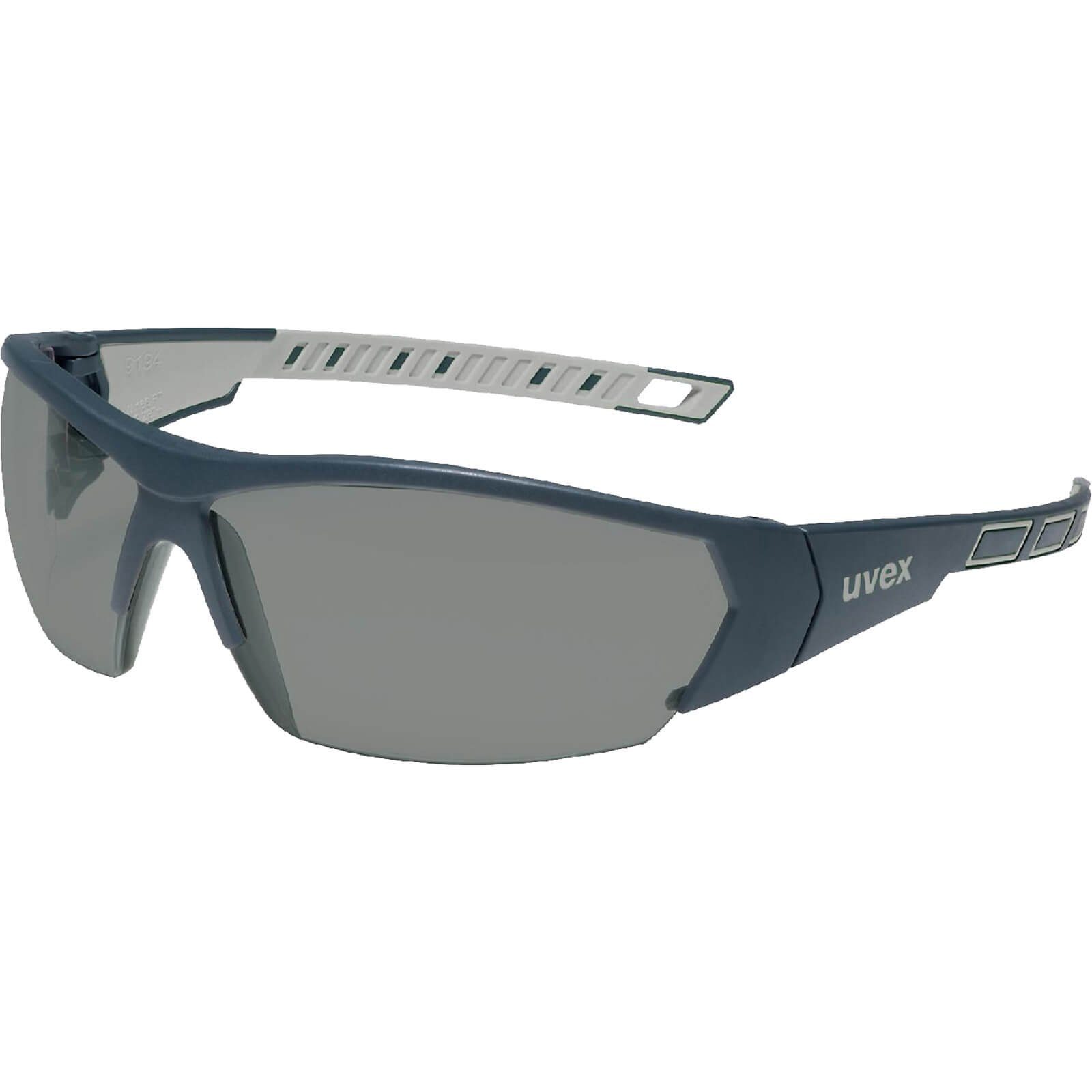 Arbeitsschutzbrille uvex Bügelbrille i-works anthrazit/grau