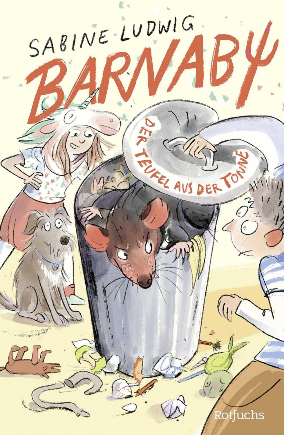 Barnaby – Der Teufel aus der Tonne / Sabine Ludwig, Lustiges Kinderbuch ab 8 Jahre