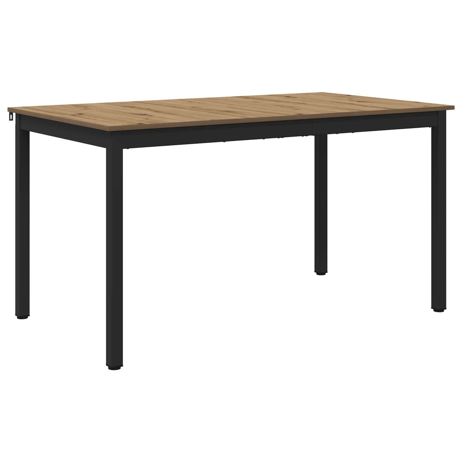vidaXL Esstisch Esstische 140 x 80 x 75 cm METALL Rechtwinklig (1-St)