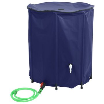 vidaXL Regentonne Wassertank mit Wasserhahn Faltbar 1250 L PVC