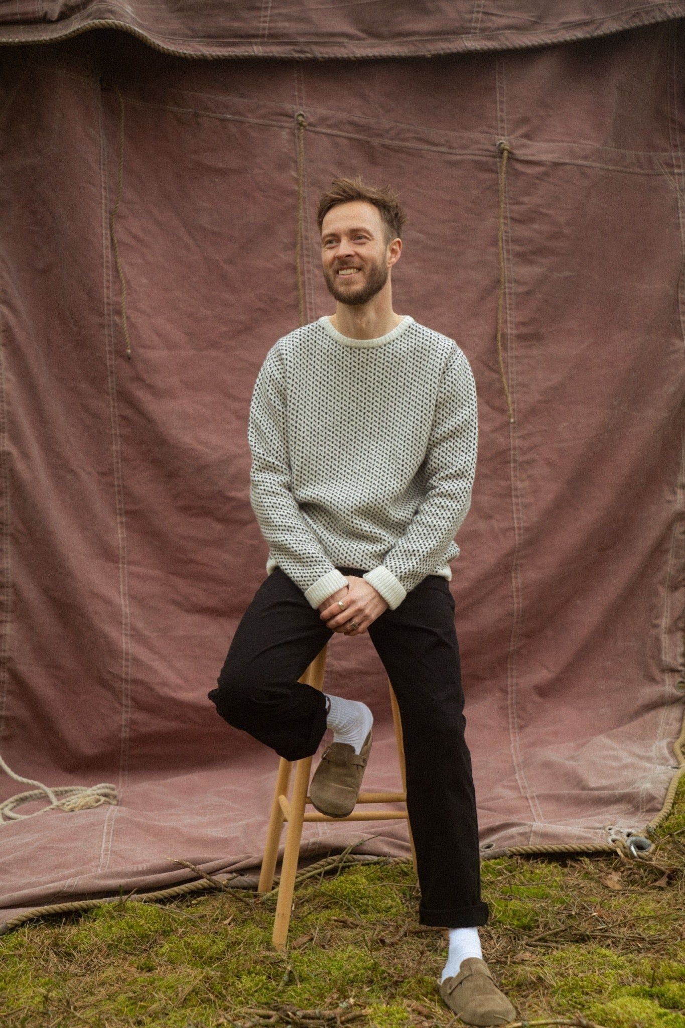 Lakor Rundhalspullover Jysk Knit