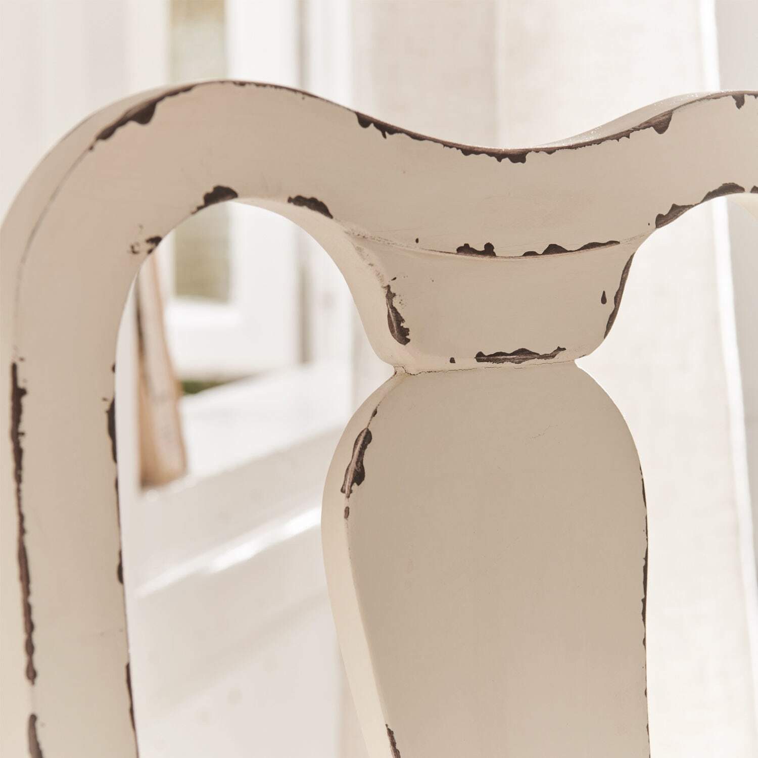 Mirabeau Esszimmerstuhl Stuhl Harry weiß/braun