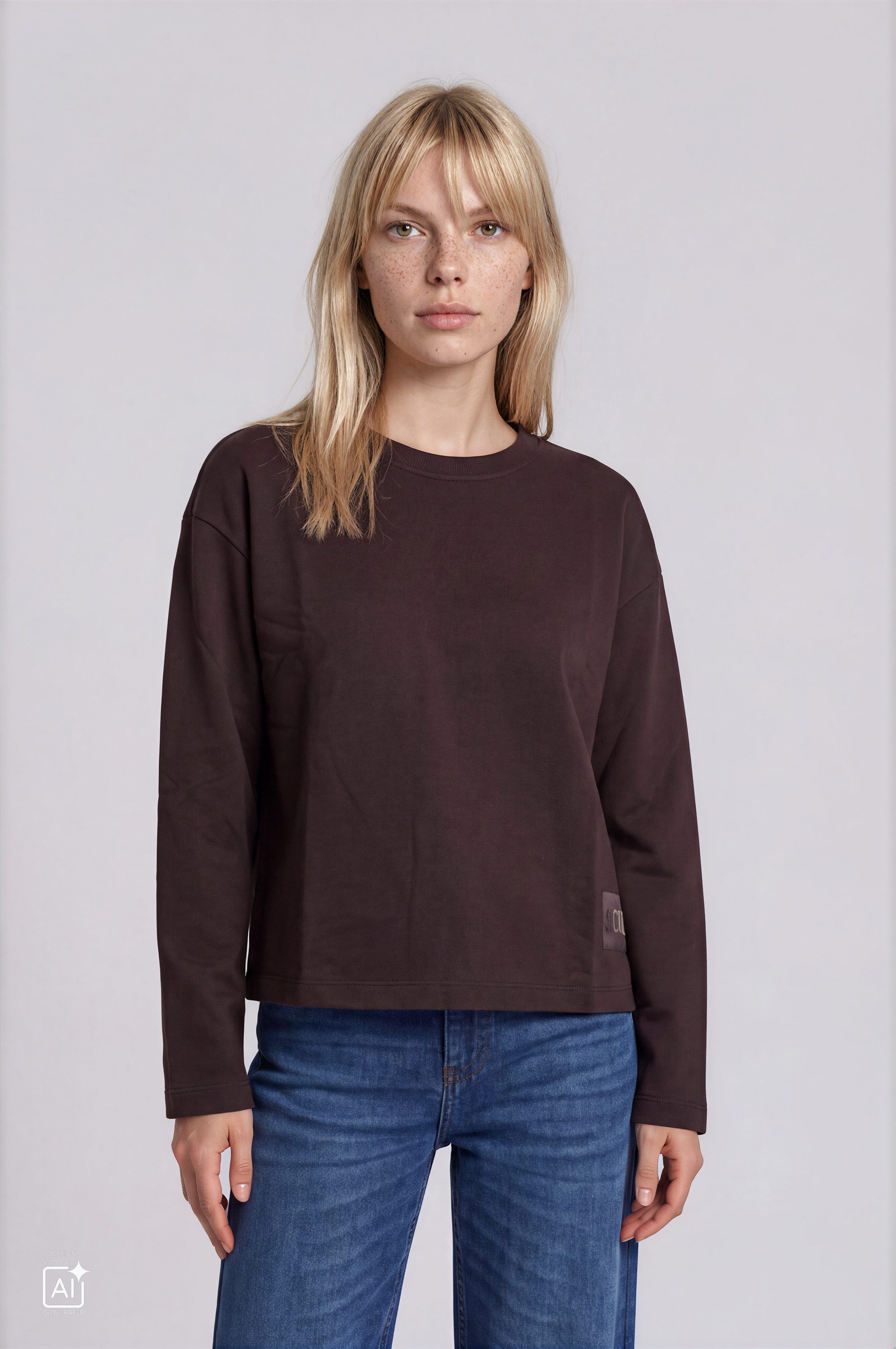 Smith & Soul Sweater in moderner Boxy-Form