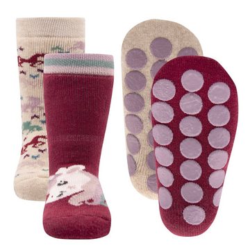 Ewers ABS-Socken Ewers Stoppersocken 2er Pack ABS-Socken Krabbelsoc (2-Paar)