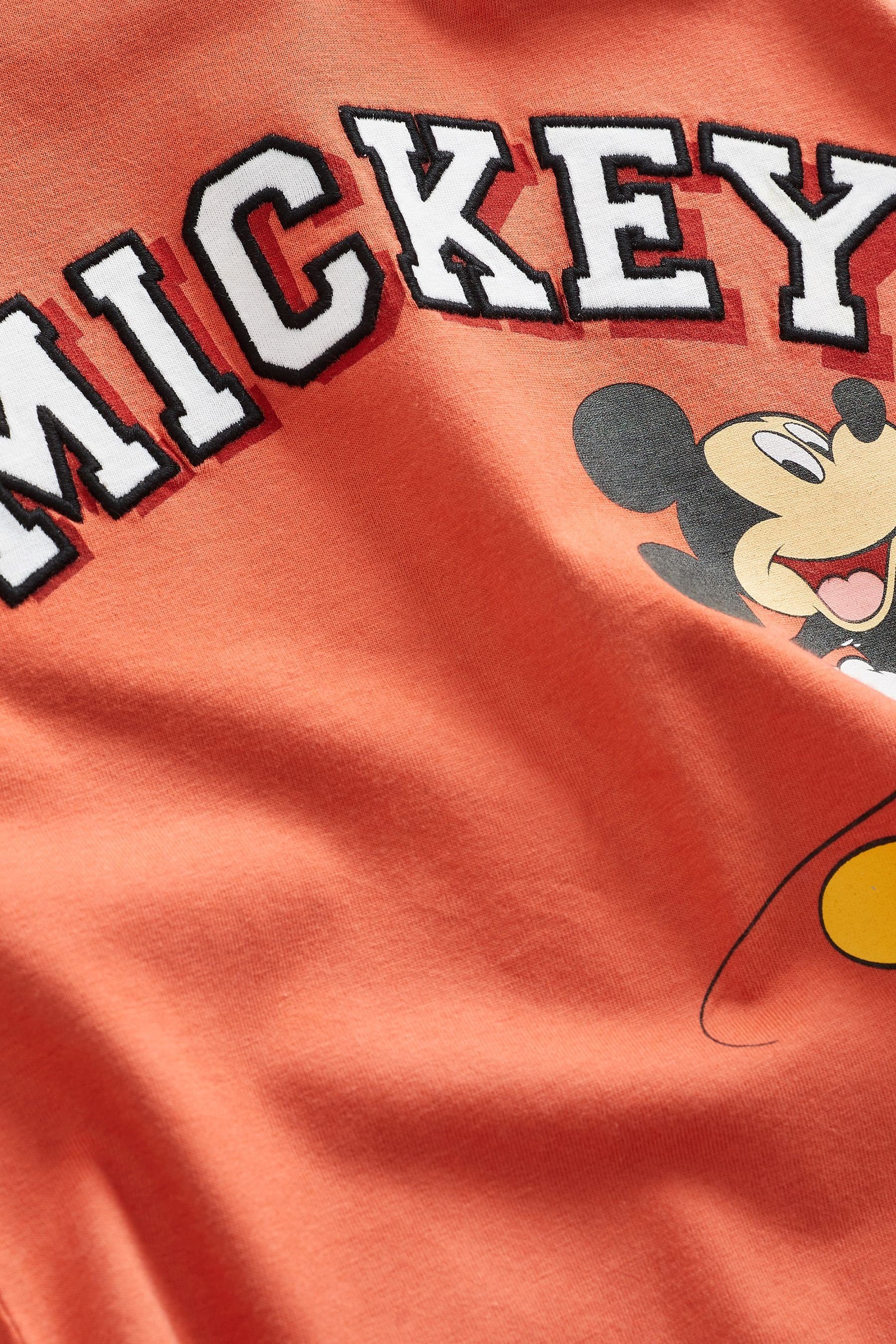 Shirt Next (1-tlg) Mickey Langärmeliges License Mouse Langarmshirt