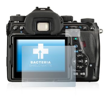 upscreen Schutzfolie für Pentax K-1 Mark II, Displayschutzfolie, Folie Premium matt entspiegelt antibakteriell