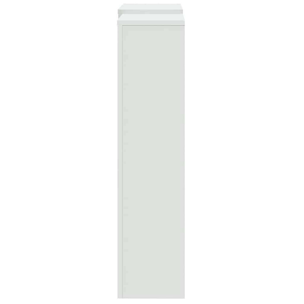 vidaXL Heizkörper Heizkörperabdeckung Weiß 205 x 21,5 x 83,5 cm Holzwerkstoff – Bild 5 von 5