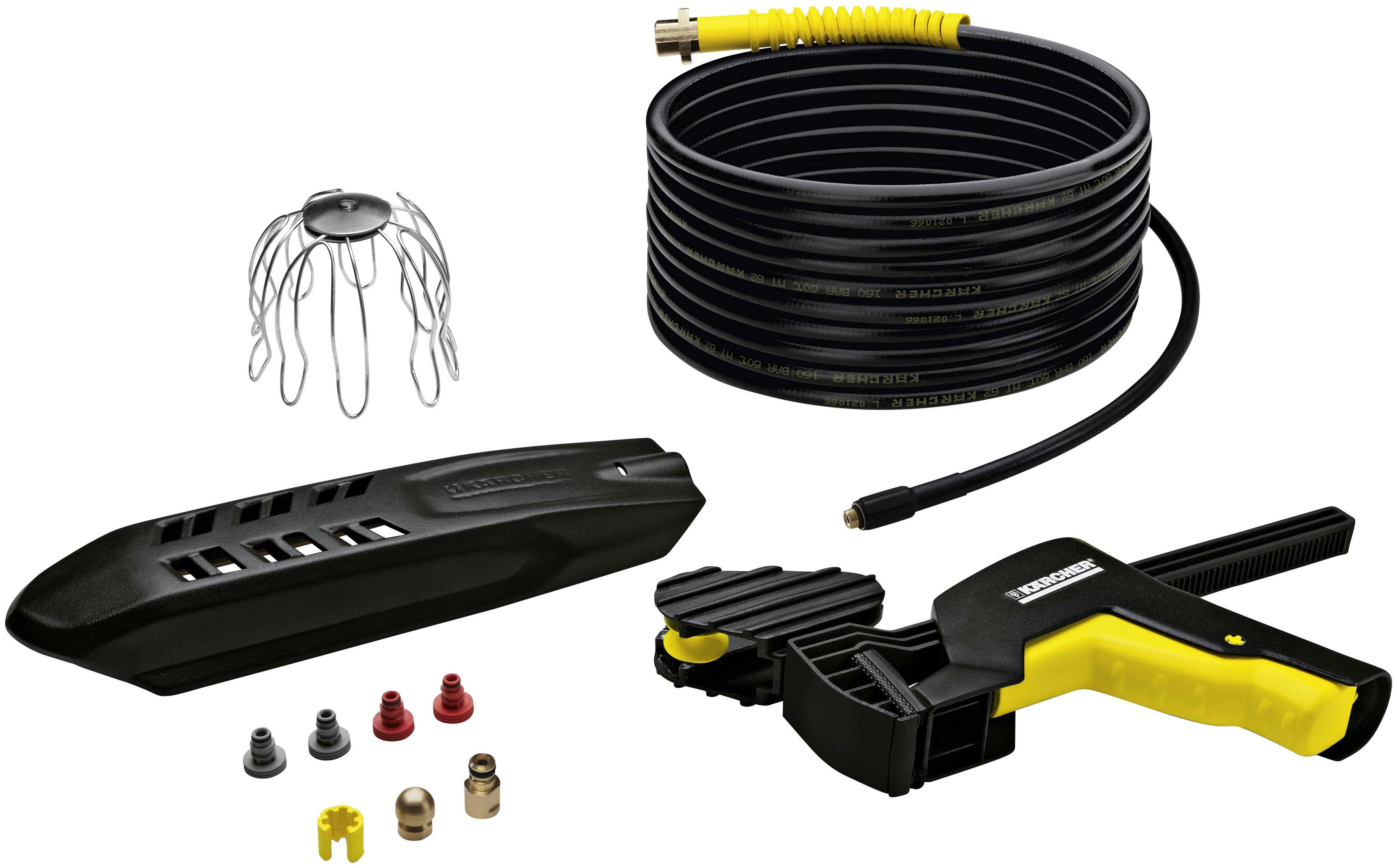 KÄRCHER Dachrinnenreiniger PC 20, und Rohrreinigungsset, für Hochdruckreiniger der Klassen K 2 bis K 7