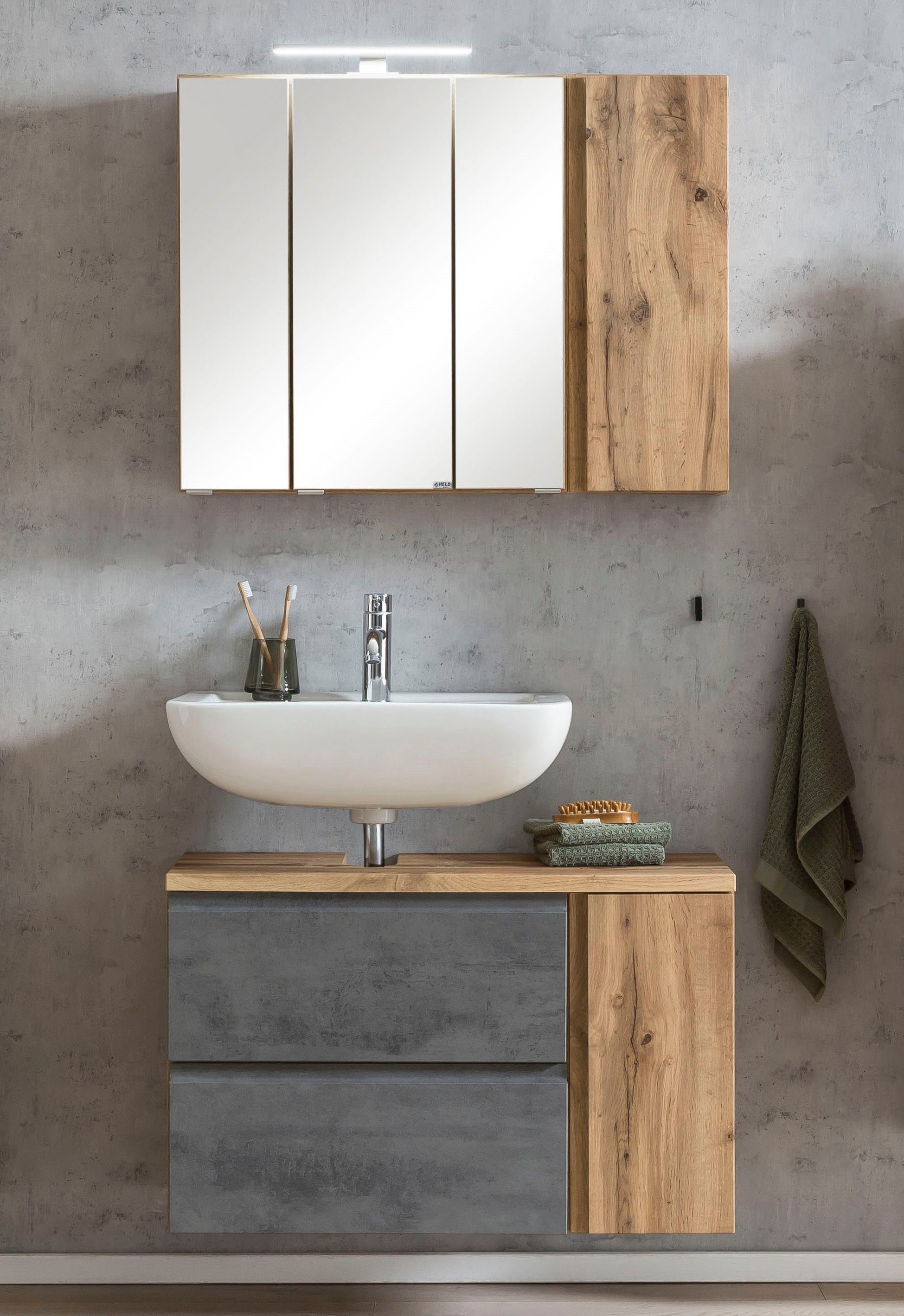 welltime Badmöbel-Set Sölden, (2-St)