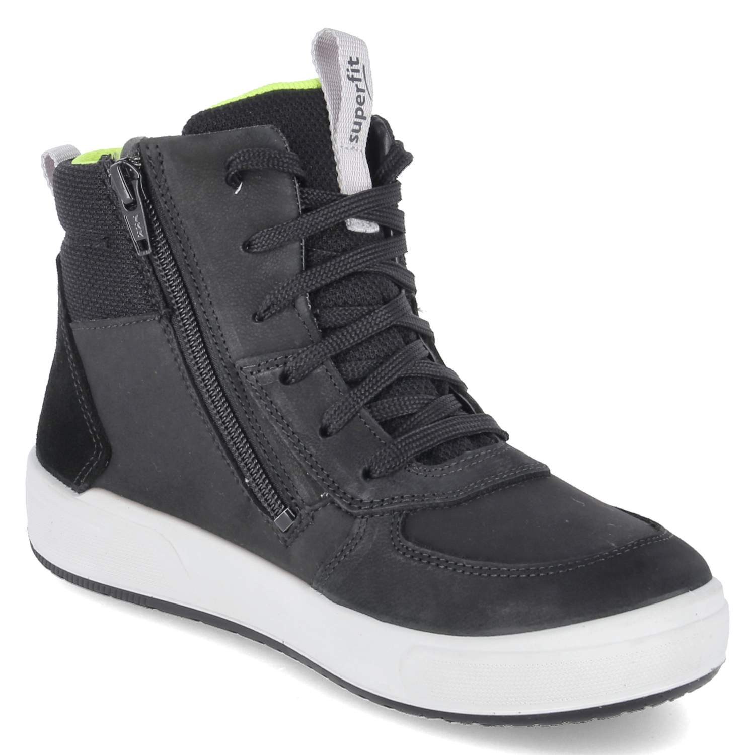 Superfit Superfit 1-100101-0000 Jungen Synthetik, Leder & Textil schwarz Winterstiefel