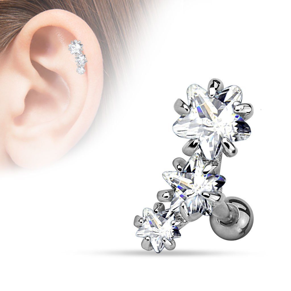 viva-adorno Piercing-Set Knorpel Piercing Cartilage Ohrpiercing Helix Pierc günstig online kaufen