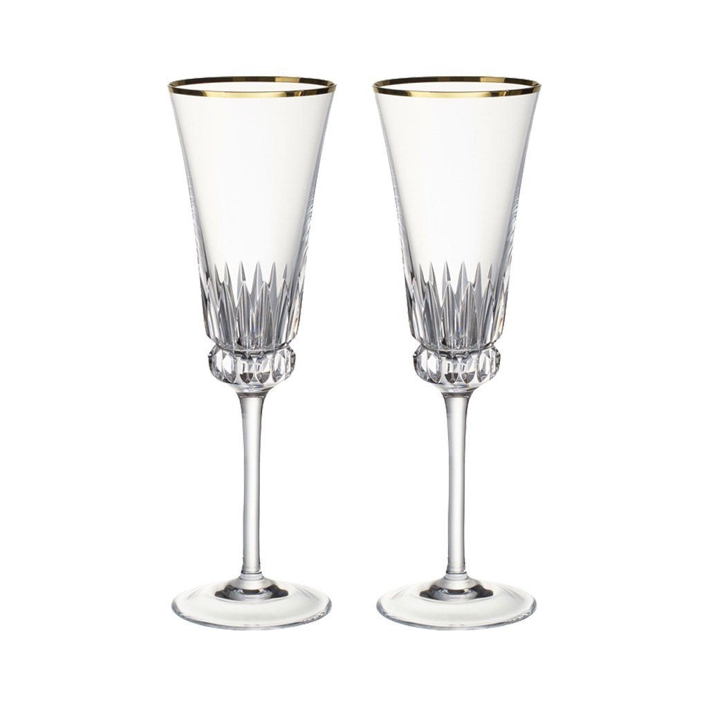 Champagnerglas Grand Royal Gold Sektgläser 120 ml 2er Set
