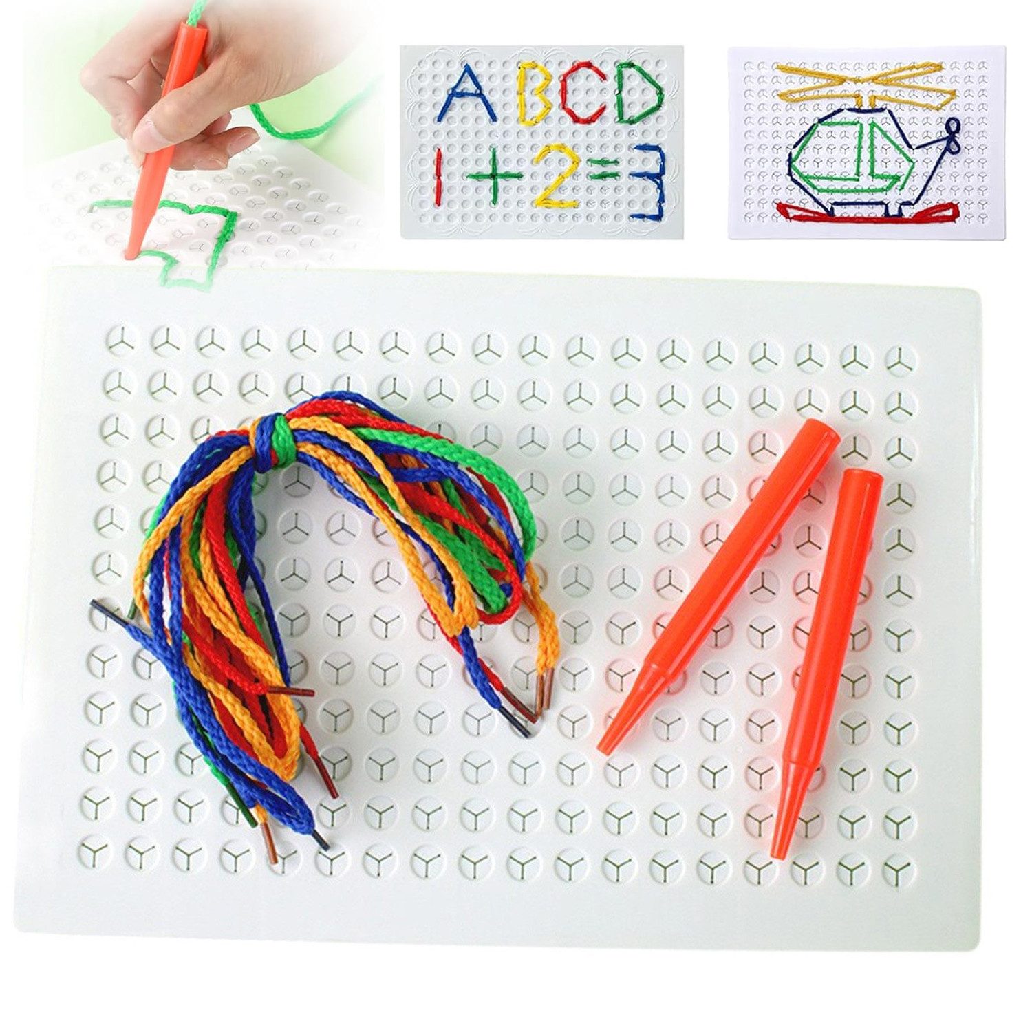 RWEUOQ Lernspielzeug Thread Board für Kinder, günstig online kaufen
