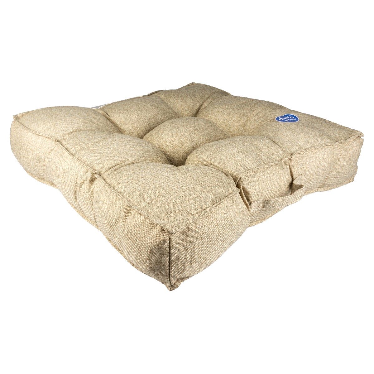DUVO+ Tierkissen Kissen Quadri quadratisch beige