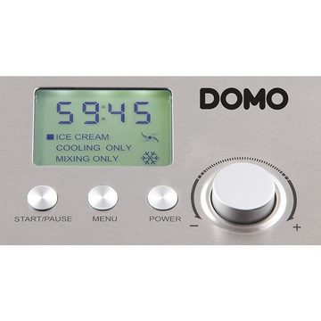 Domo Eismaschine DO9201I - Eismaschine - silber