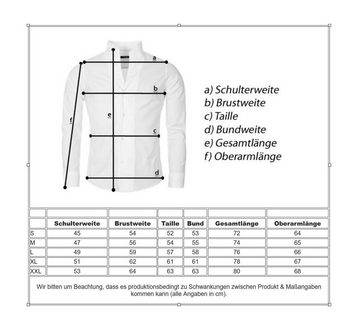 CARISMA Langarmhemd Herren Hemd Jacke robuste jeansartige Qualität retro Safari Look 8548 Regular Kentkragen Langarm Uni