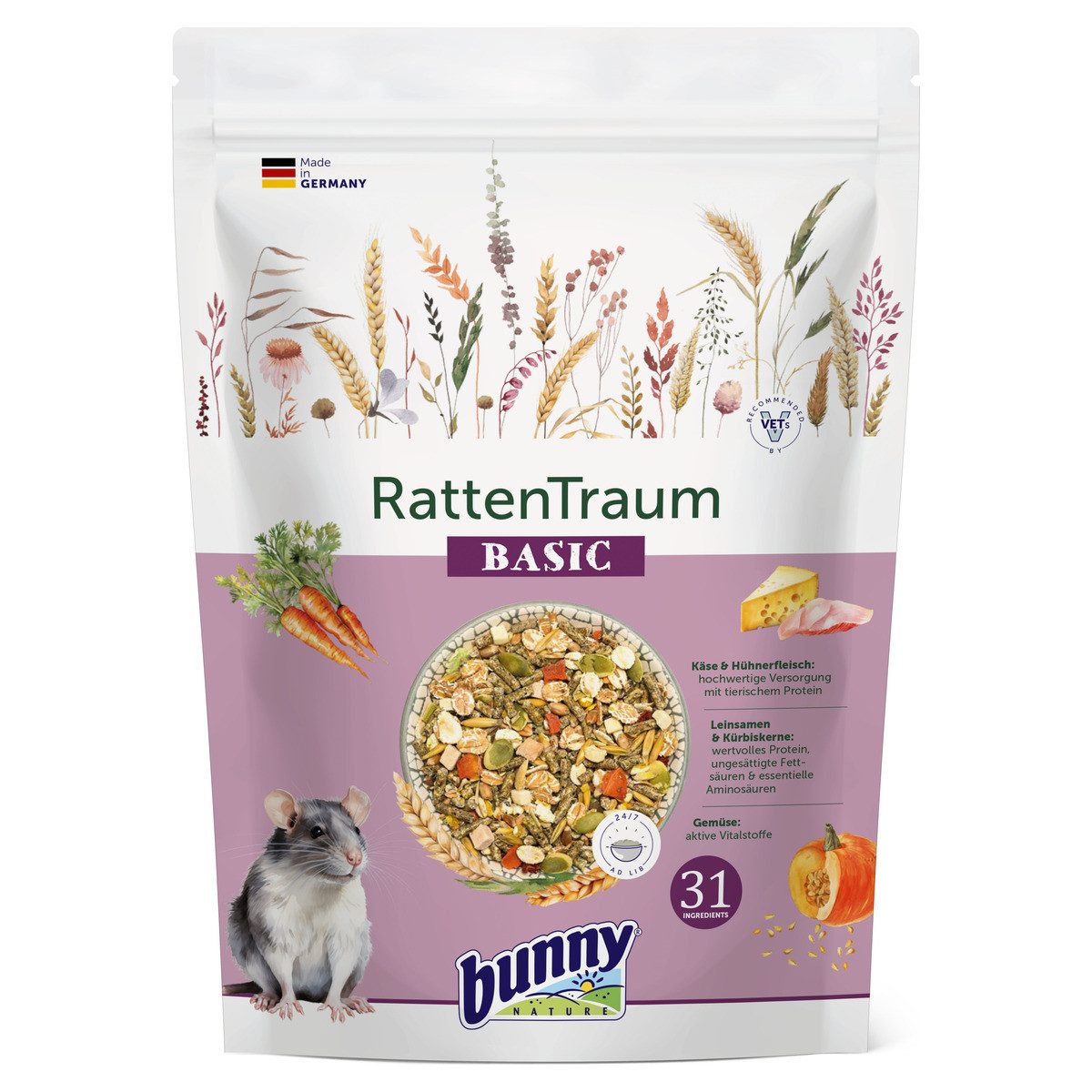 Bunny Nature RattenTraum BASIC 500 g