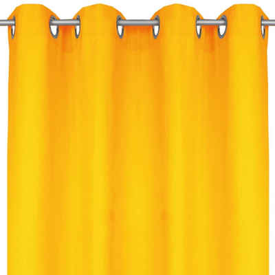 Vorhang, Bestlivings, Ösen (1 Stück), Blickdichte Gardine Fertiggardine mit Ösen, in versch. Größen und Farben verfügbar