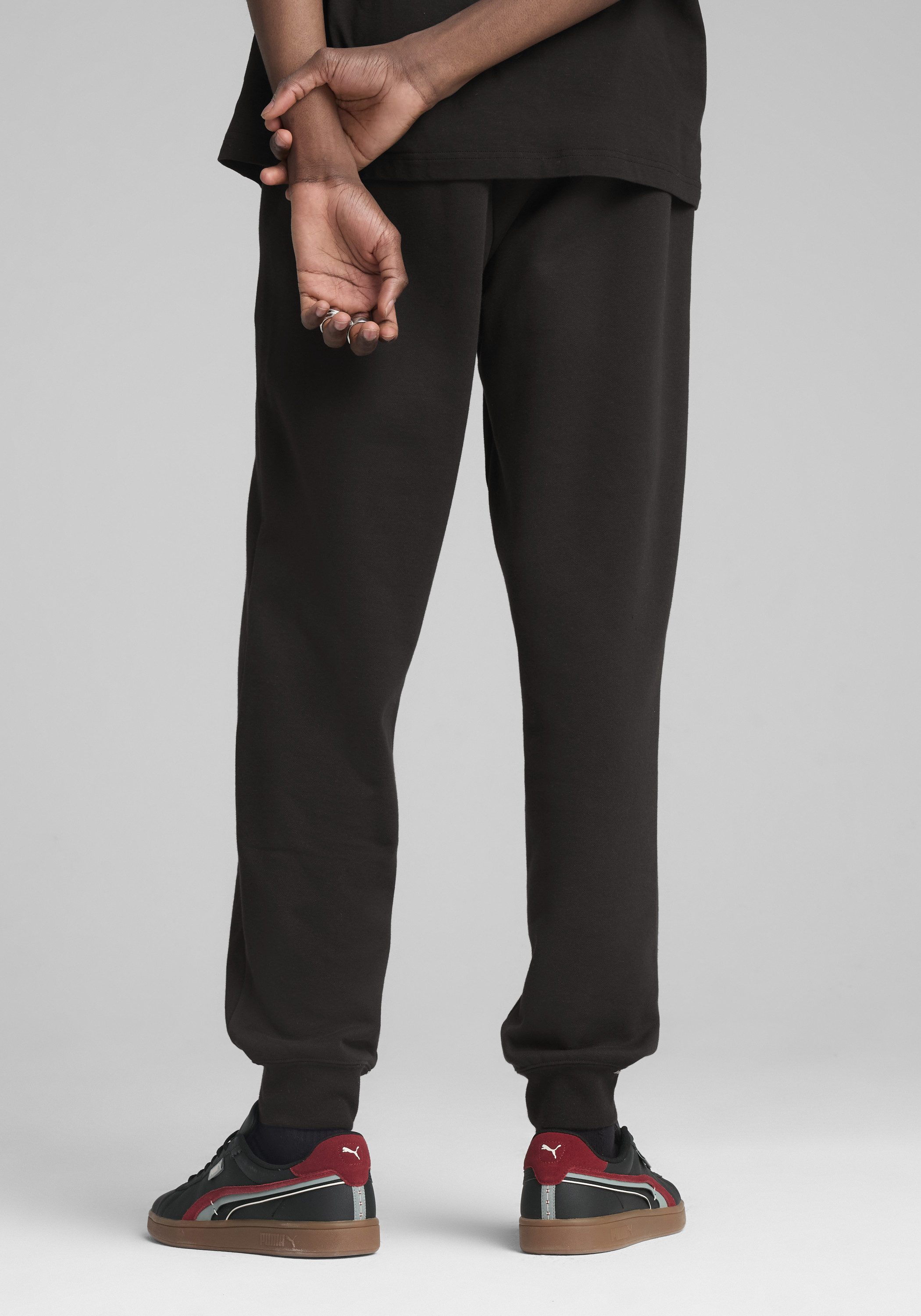 PUMA Trainingshose ESS 2 COLOR NO 1 LOGO SWEATPANTS FL CL Jogginghose, elastischer Bund mit innenliegendem Kordelzug