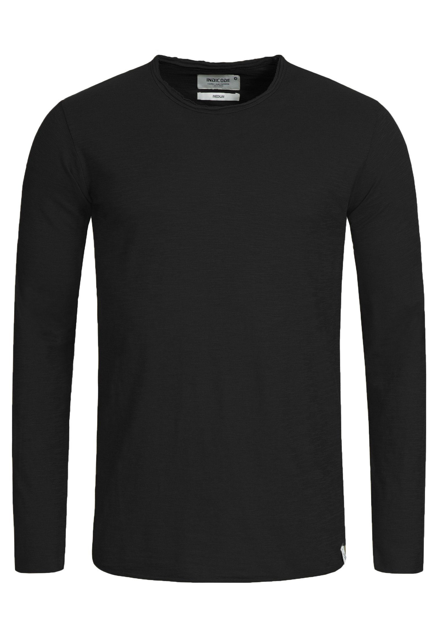 Indicode Langarmshirt Herren Willbur Longsleeve Shirt Herrenshirt Longsleev günstig online kaufen