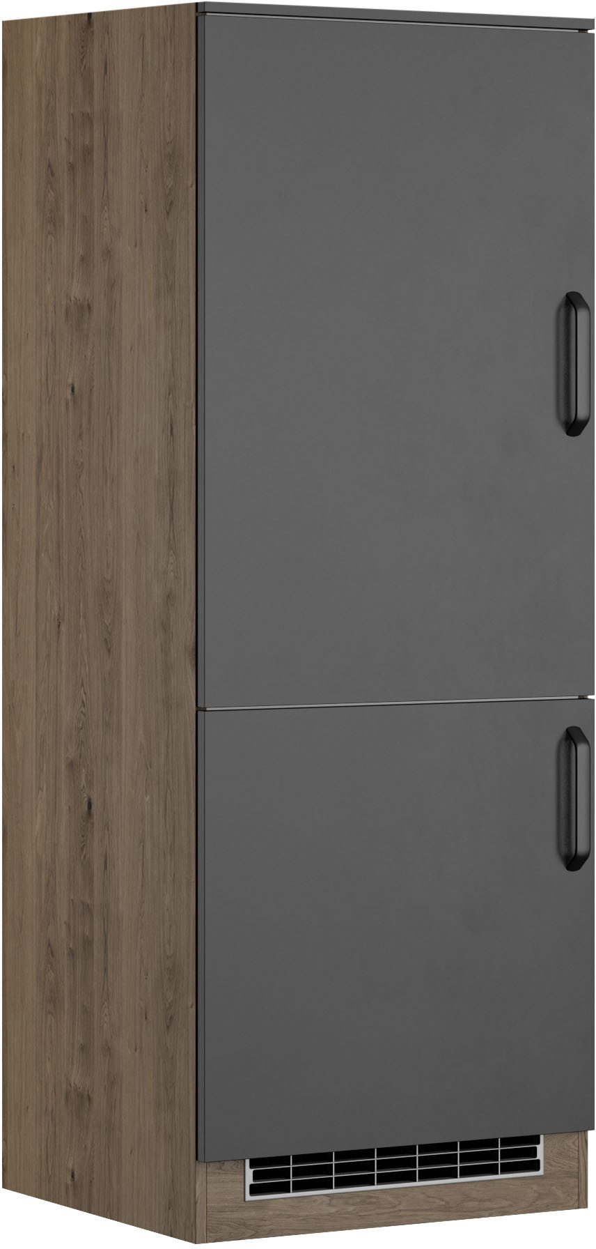 wiho Küchen Kühlumbauschrank Elba Breite 60 cm, Höhe 165 cm