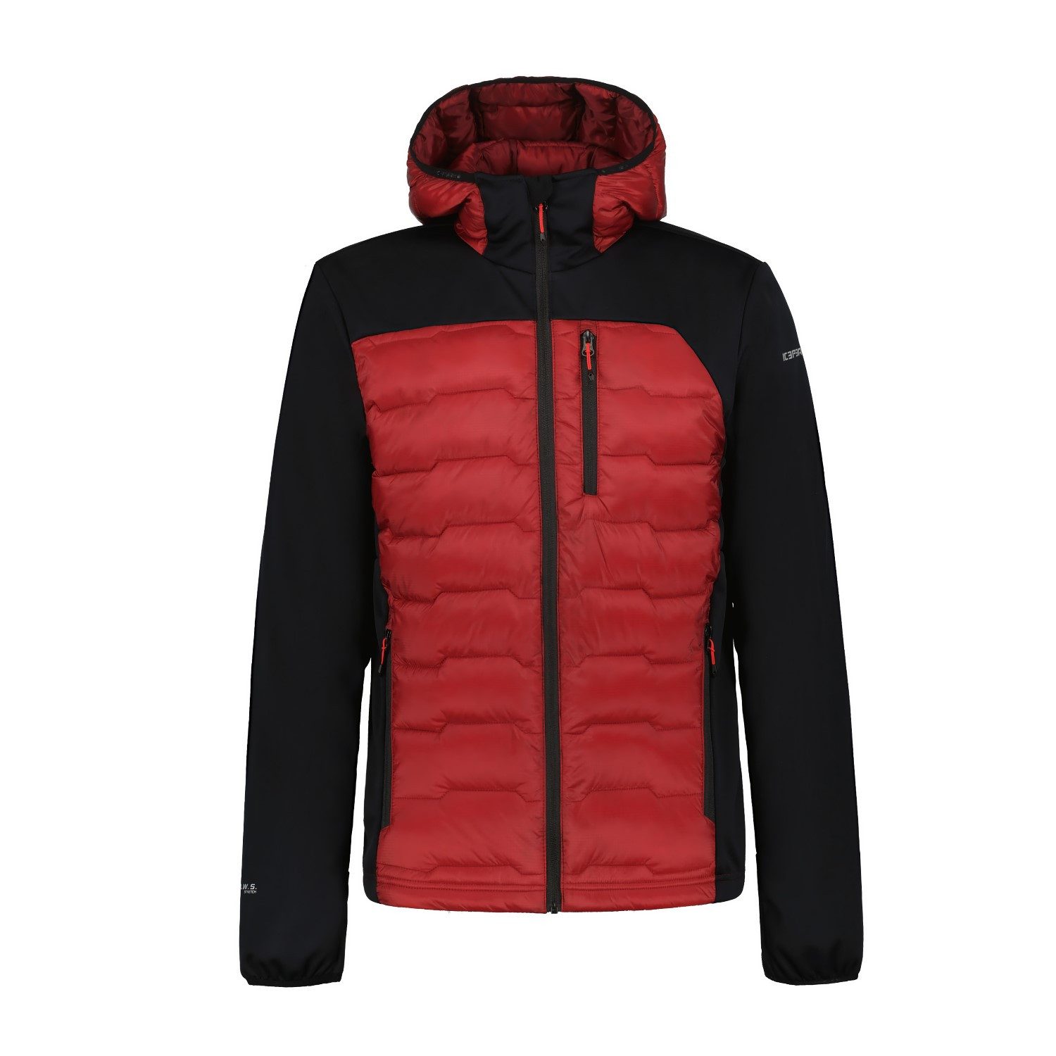 Steppjacke Hybrid Softshelljacke Byhalia mit Kapuze